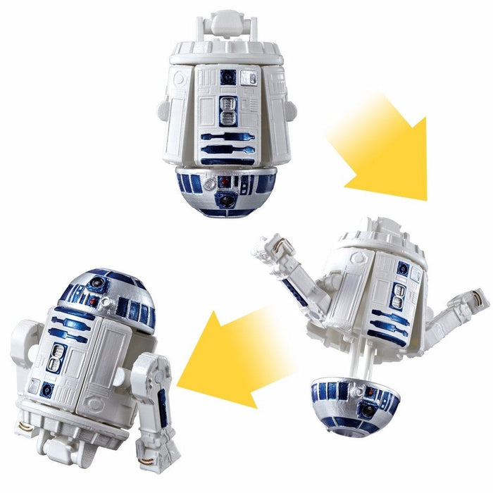 EGG FORCE STAR WARS R2-D2 Action Figure BANDAI from Japan_3