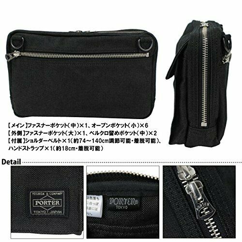 Yoshida Bag PORTER SMOKY 2WAY SHOULDER BAG 592-06369 Navy NEW from Japan_5