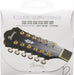Ibanez 12 string for 80/20 acoustic guitar bronze coated light scale IACS12C NEW_1