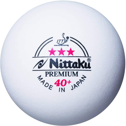 Nittaku NB1300 3-Star Premium 40+ Table Tennis Ball Plastic Ball 3 pcs ‎550851_1