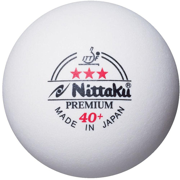 Nittaku NB1300 3-Star Premium 40+ Table Tennis Ball Plastic Ball 3 pcs ‎550851_2