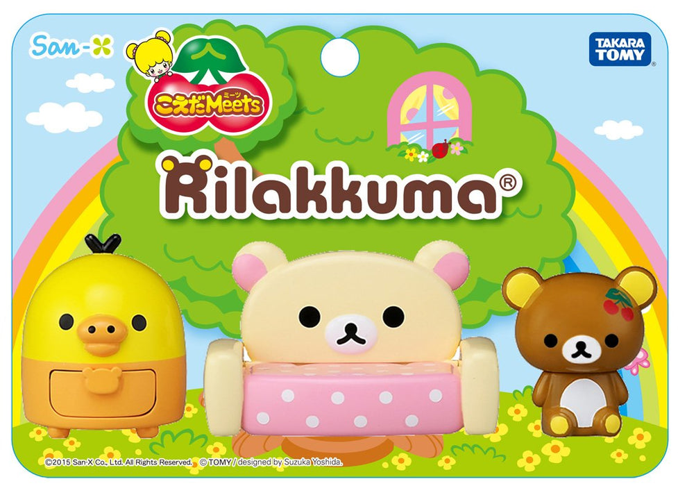 Takara Tomy Koeda-chan Meets Rilakkuma Japanese Cute Character Figure ‎160916_2