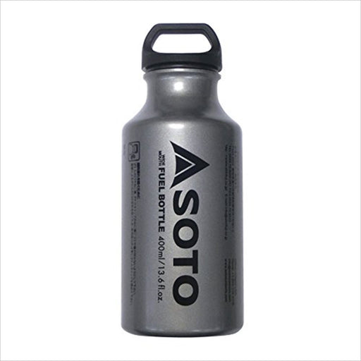 SOTO Wide Mouth Aluminum Fuel Bottle 400ml SOD-700-04 Resin Cap MUKA stove only_1