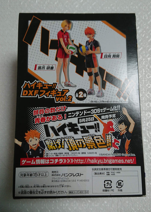 Banpresto Haikyu!! Shoyo Hinata DXF Figure Vol. 2 7881838 Prize Anime Character_2