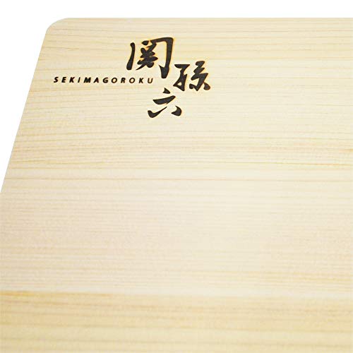 KAI Seki no Magoroku Hinoki Wood Cutting Board MANAITA 390mm Made in Japan NEW_4