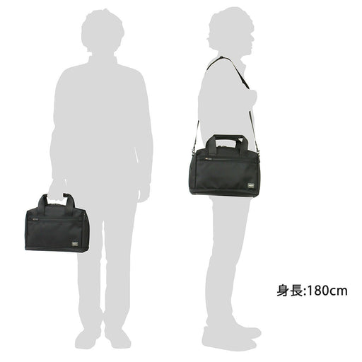 YOSHIDA KABAN PORTER STAGE 2WAY BRIEF CASE 620-07574 BLACK W31xH21xD10cm NEW_2