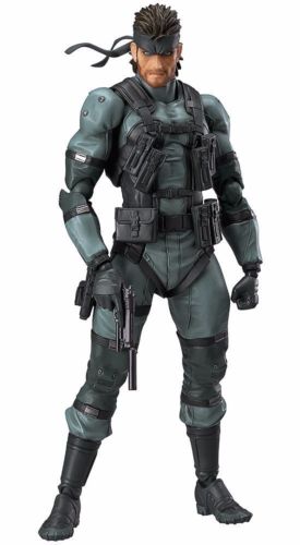 figma 243 METAL GEAR SOLID 2: SONS OF LIBERTY Solid Snake MGS2 ver. Figure JAPAN_1