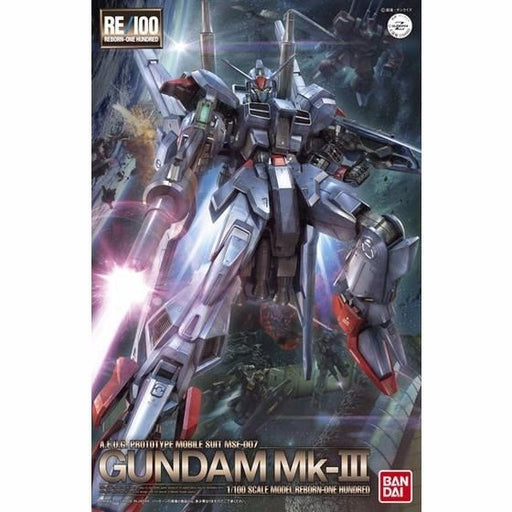 BANDAI RE 1/100 MSF-007 GUNDAM Mk-III MODEL KIT Z Gundam MSV from Japan_1