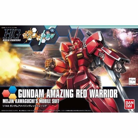 BANDAI HGBF 1/144 GUNDAM AMAZING RED WARRIOR MODEL KIT Gundam Build Fighters_1