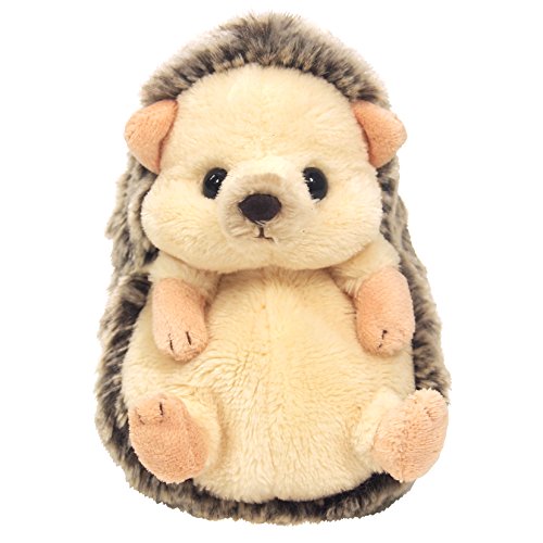 Fluffies Stuffed Animal S Hedgehog P-8841 Sunlemon 14×10×10cm Plush NEW_1