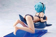 Chara-Ani Sword Art Online II Swim Wear Sinon 1/10 Scale Figure from Japan_3