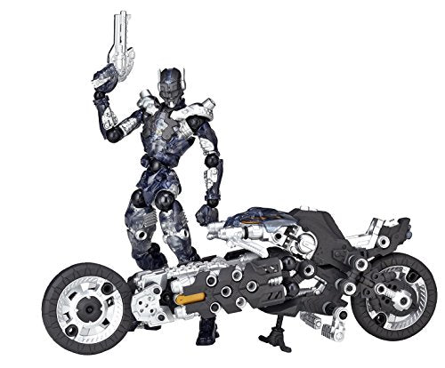 Kaiyodo Assemble Borg Nexus: Jackal & Jeager Ghost Motor Action Figure NEW_1