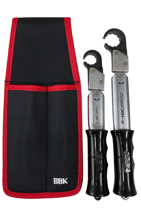 BBK RTQS ratchet torque wrench set of 2 (1/4 3/8) RTQ-180, RTQ-380 Metal NEW_1