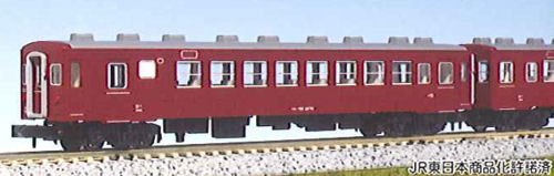 KATO N gauge OHA 50 5142 Model train passenger car Red 1/150 scale Clear Case_2