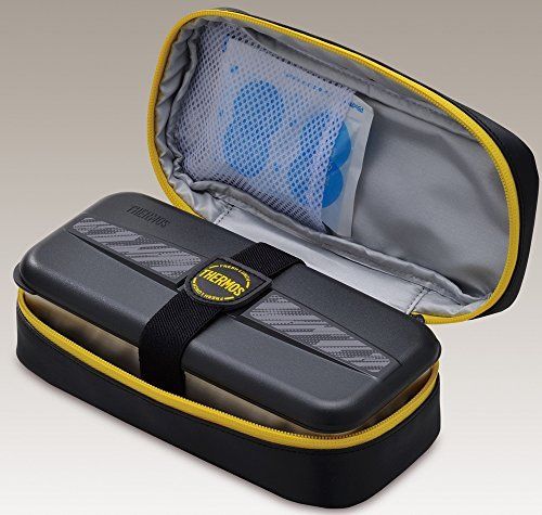 THERMOS Fresh Lunch Box 700ml Black DSD-701BK NEW from Japan_2