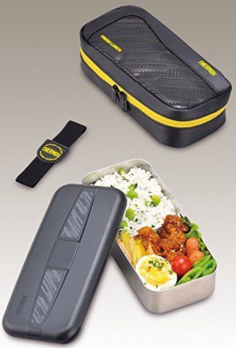 THERMOS Fresh Lunch Box 700ml Black DSD-701BK NEW from Japan_3