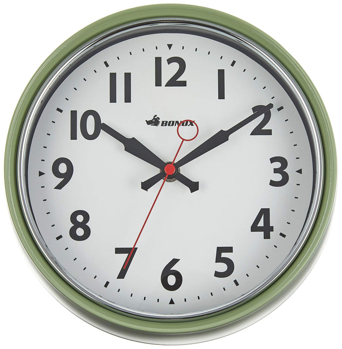 DULTON Wall clock S426-207SGN Sage Green Wall Clock Silent sweep movement NEW_2