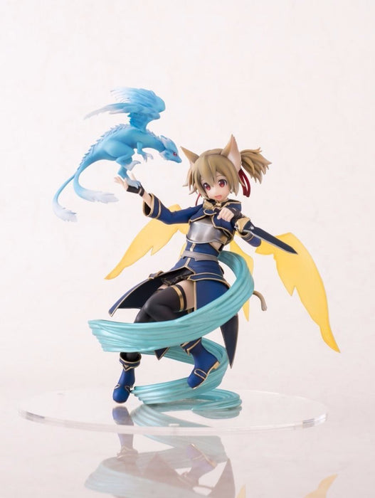 AOSHIMA Funny Knights Sword Art Online Silica ALO Ver. 1/8 Figure NEW from Japan_3