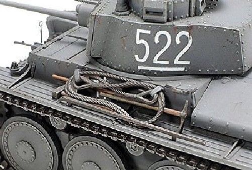 TAMIYA 1/48 German Panzer 38(t) Type E/F Model Kit NEW from Japan_5