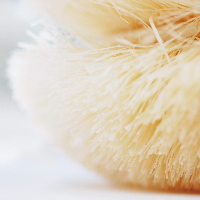 Kamenoko Tawashi WHITE BRUSH For cleaning & laundry S size Sisal Made in Japan_3