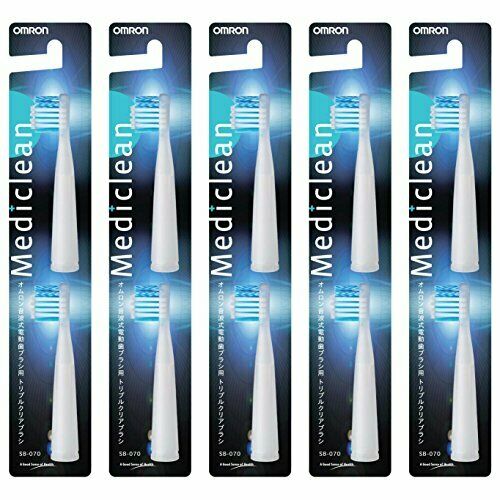 Omron Replacement Brush Triple Clear Brush SB-070-5P2 (Set of 5) NEW_1