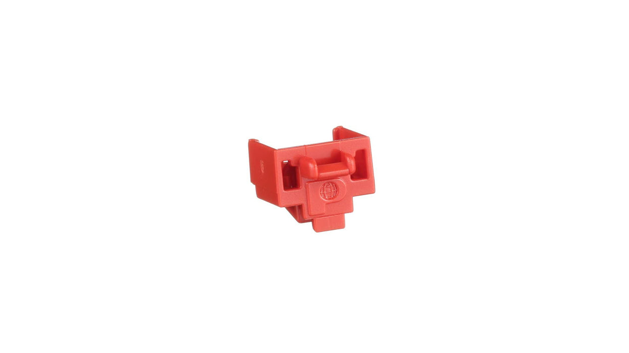 PANDUIT PSL-DCJB-C LAN Port Security Block Red 100pcs polycarbonate, Resin NEW_4