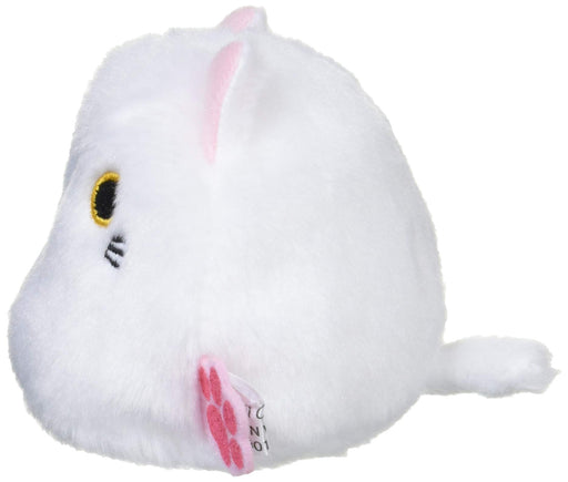 Sanei Boeki Neko Dango Odd Eye White Cat Plush Doll W7.5xD6xH7cm Animal ‎141127_2