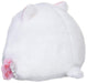 Sanei Boeki Neko Dango Odd Eye White Cat Plush Doll W7.5xD6xH7cm Animal ‎141127_3