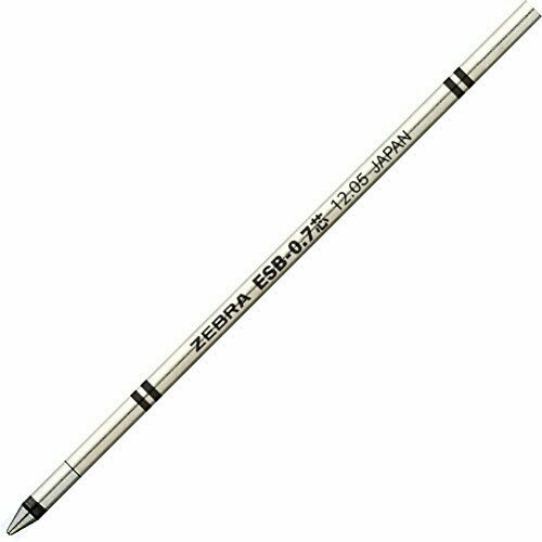 Zebra oil ballpoint pen replacement core ESB-0.7 core B-RESB7-BK black 10 NEW_1