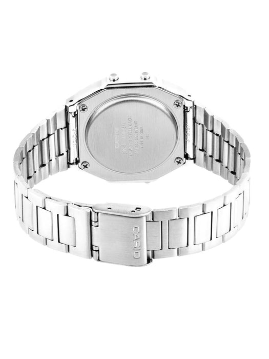 Casio Collection Standard (Old Model) A164WA-1 Stainless Steel Band Free Buckle_2