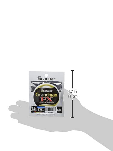 KUREHA SEAGUAR GRAND MAX FX #0.8 (0.148mm/1.45kg)-60m Fluorocarbon NEW_3