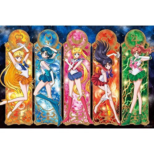 1000 Piece Jigsaw Puzzle Sailor Moon Crystal Pretty Guardian Art Crystal Jigsaw_2