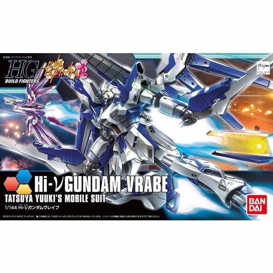 BANDAI HGBF 1/144 Hi-NU GUNDAM VRABE MODEL KIT Gundam Build Fighters from Japan_1