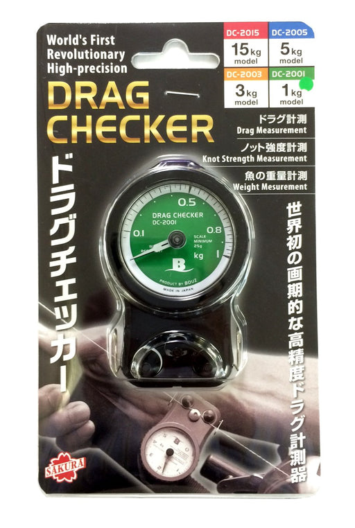 BOUZ Drag Checker Measurement 1kg DC2001 Knot Strength Fishing SakuraiTsurigyogu_1