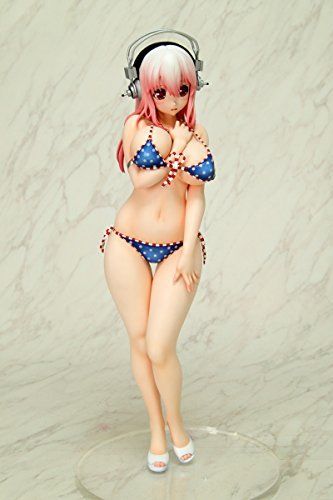 Kaitendoh Super Sonico Pi Slash Bikini ver. 1/6 Scale Figure NEW from Japan_2
