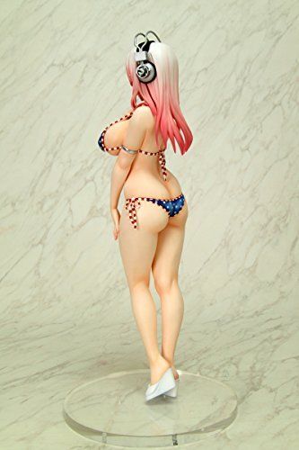 Kaitendoh Super Sonico Pi Slash Bikini ver. 1/6 Scale Figure NEW from Japan_5