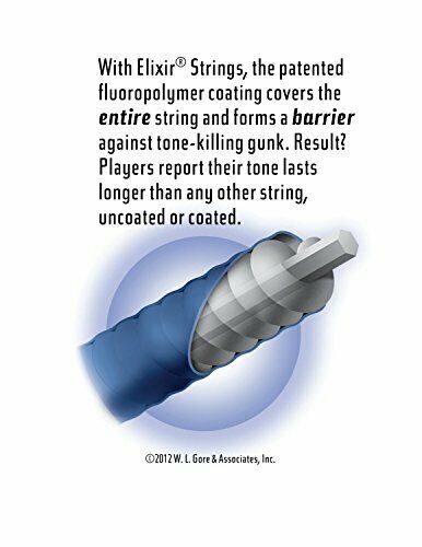 Elixir Elixir Acoustic Guitar Strings NANOWEB Phosphor Bronze 12-string Lig NEW_5