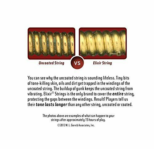 Elixir Elixir Acoustic Guitar Strings NANOWEB Phosphor Bronze 12-string Lig NEW_6