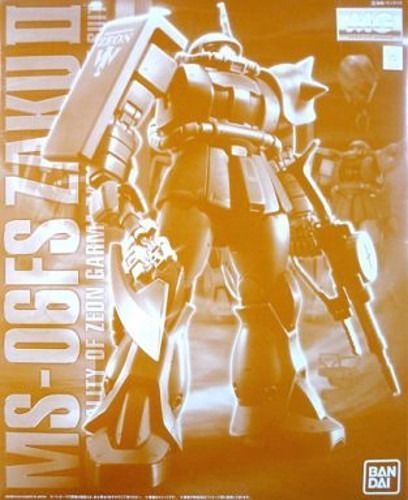 BANDAI MG 1/100 MS-06FS ZAKU II GARMA ZABI USE Model Kit Gundam MSV NEW Japan_1
