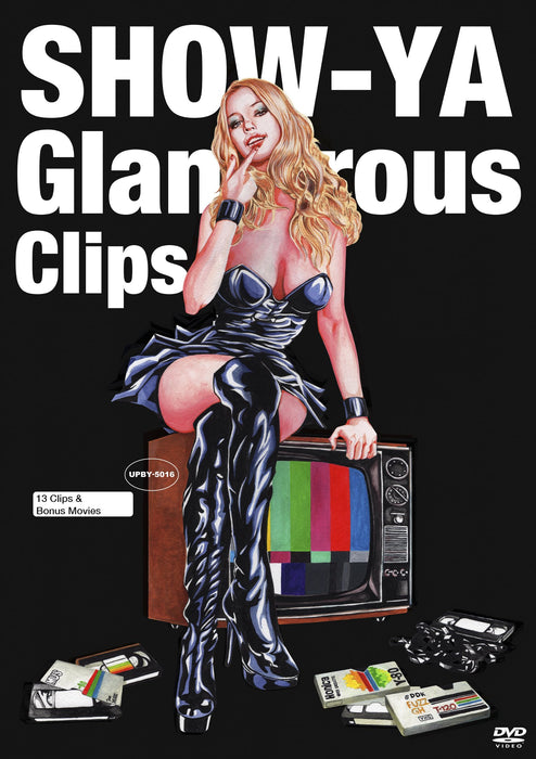 DVD Glamorous Clips SHOW-YA UPBY-5016 First All Time Music Clips w/Bonus Track_1