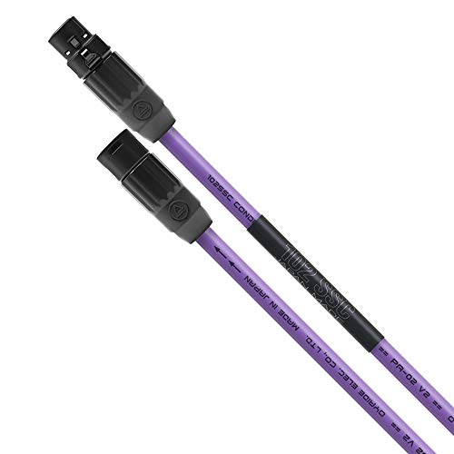 Oyaide PA-02 XLR V2 3.0m Audio cable XLR(male) - XLR(female) Purple NEW_1