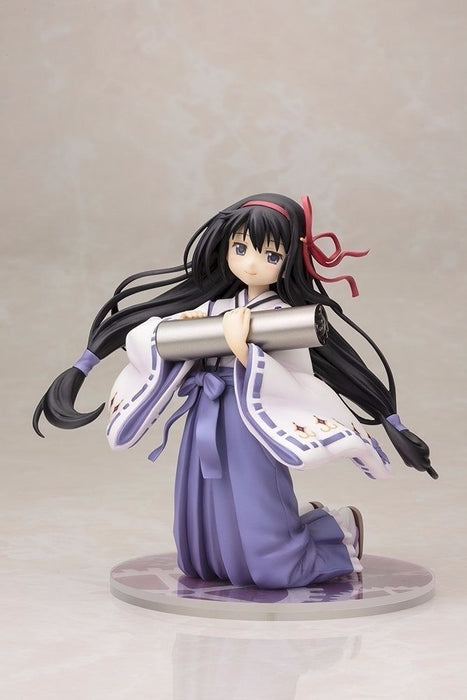 Puella Magi Madoka Magica AKEMI HOMURA Miko 1/8 PVC Figure Kotobukiya NEW Japan_2
