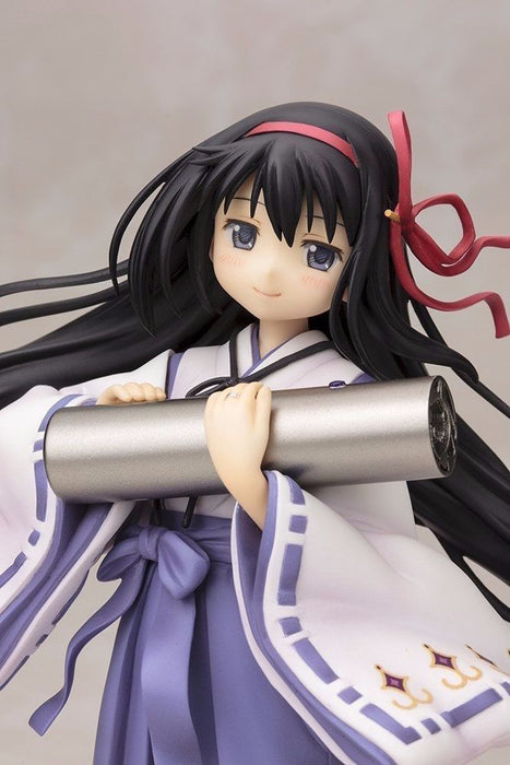 Puella Magi Madoka Magica AKEMI HOMURA Miko 1/8 PVC Figure Kotobukiya NEW Japan_5