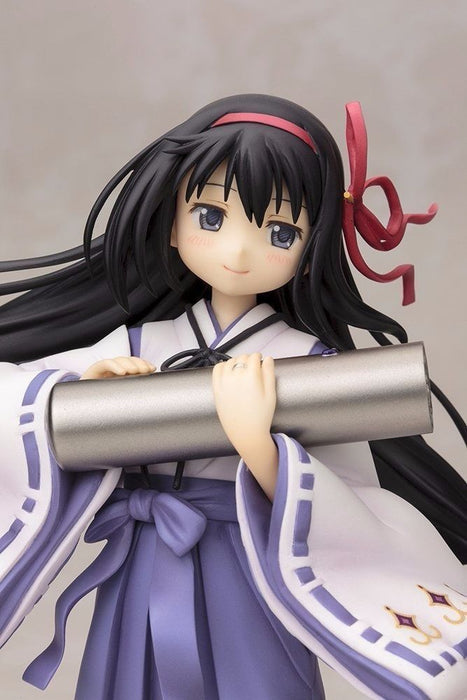 Puella Magi Madoka Magica AKEMI HOMURA Miko 1/8 PVC Figure Kotobukiya NEW Japan_6