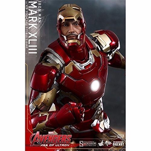 Movie Masterpiece DIECAST IRON MAN MARK 43 XLIII 1/6 Action Figure Hot Toys_3