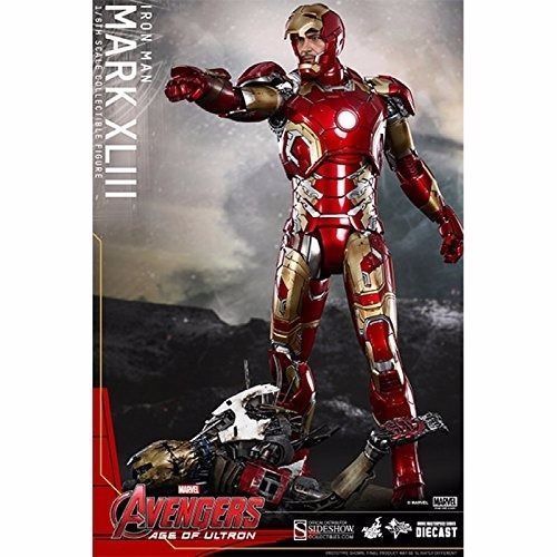 Movie Masterpiece DIECAST IRON MAN MARK 43 XLIII 1/6 Action Figure Hot Toys_5