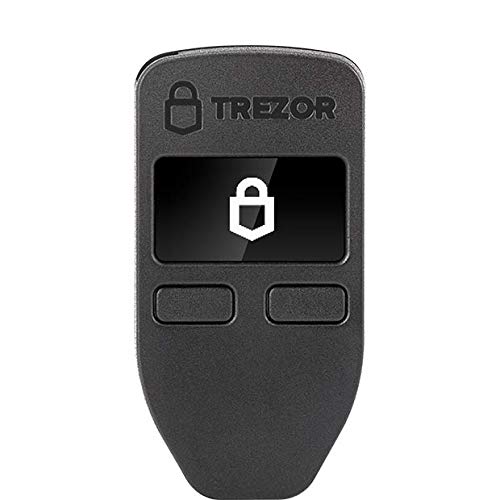 Trezor One Cryptocurrency Hardware Wallet Black Bitcoin wallet NEW from Japan_1