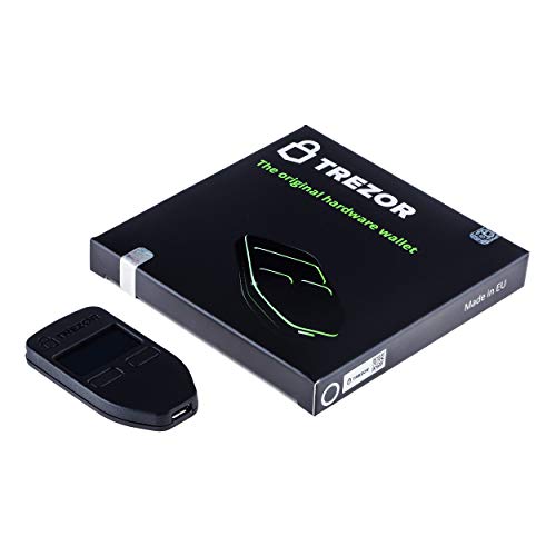 Trezor One Cryptocurrency Hardware Wallet Black Bitcoin wallet NEW from Japan_2