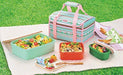 THERMOS Family Fresh Lunch Box Blue Border DJF-4002 BLBD NEW from Japan_7