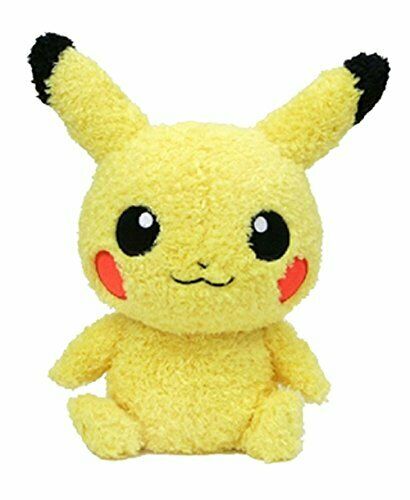 Sekiguchi Pokemon Plush Doll Moco Moco Pikachu (Boy) NEW from Japan_1
